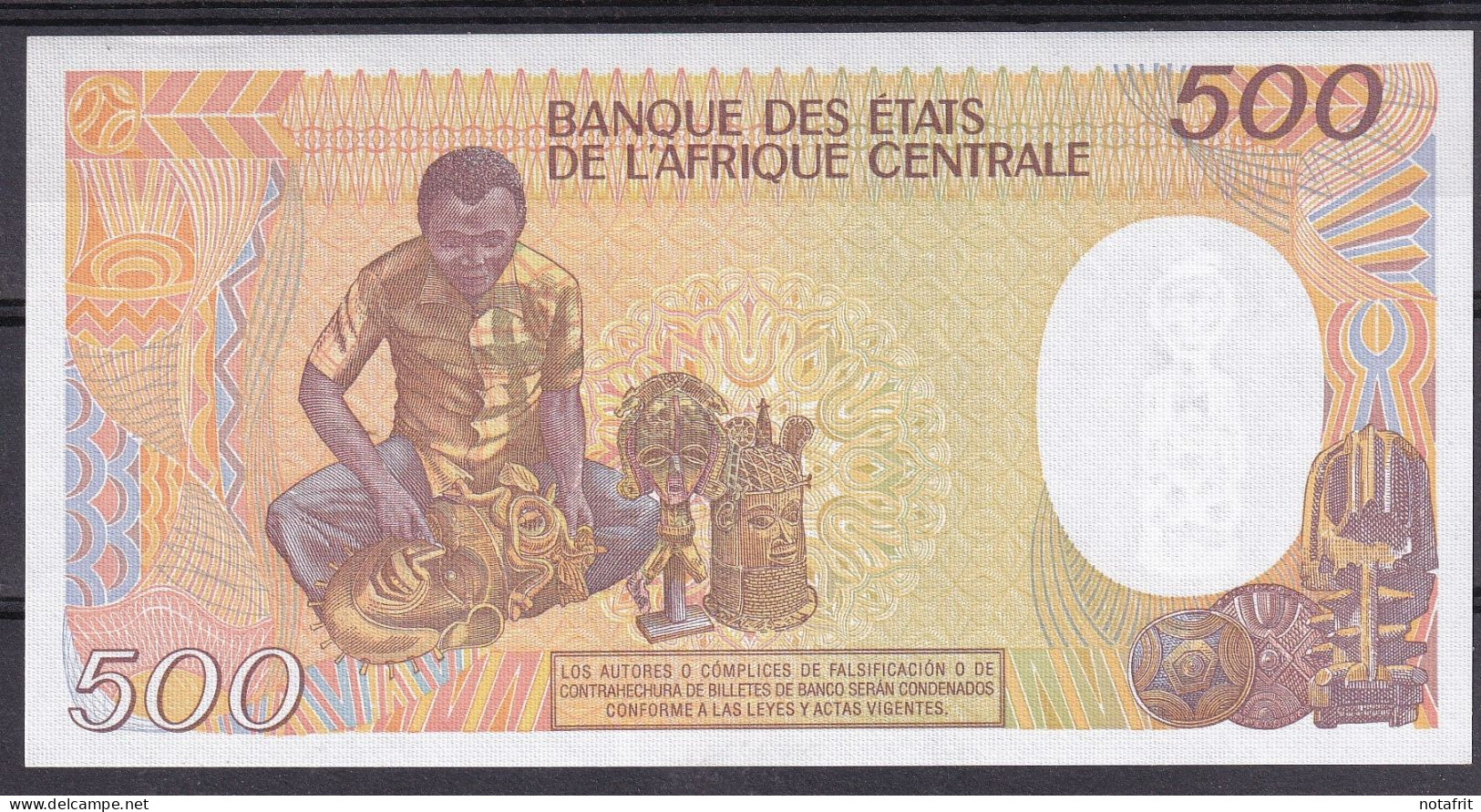 Guinea Ecuatorial 1985 500 Fr UNC - États D'Afrique De L'Ouest