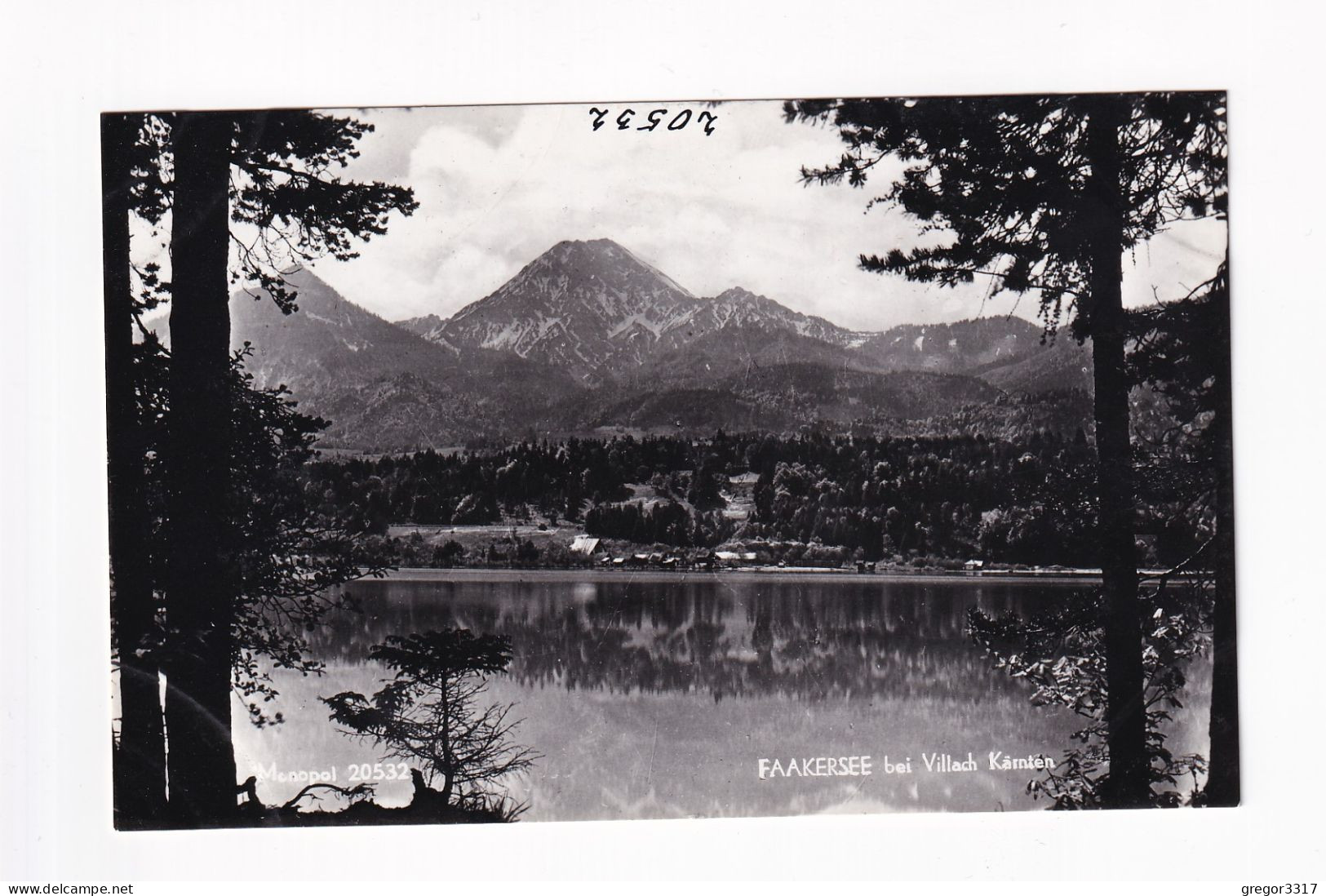 E5524) Am FAAKERSEE Bei VILLACH - Kärnten - S/W FOTO AK - Faakersee-Orte