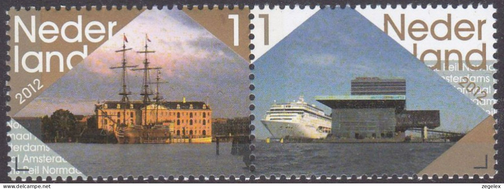 2012 Bezoek Amsterdam - NVPH 2912/2913 MNH/**/postfris - Ongebruikt