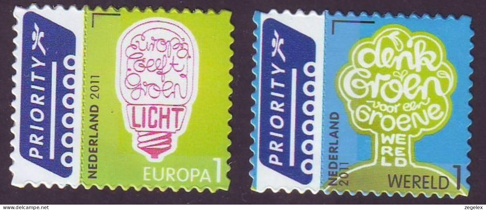 2011 Europa Groen En Wereld -  NVPH 2866/2867 MNH/**/postfris - Unused Stamps