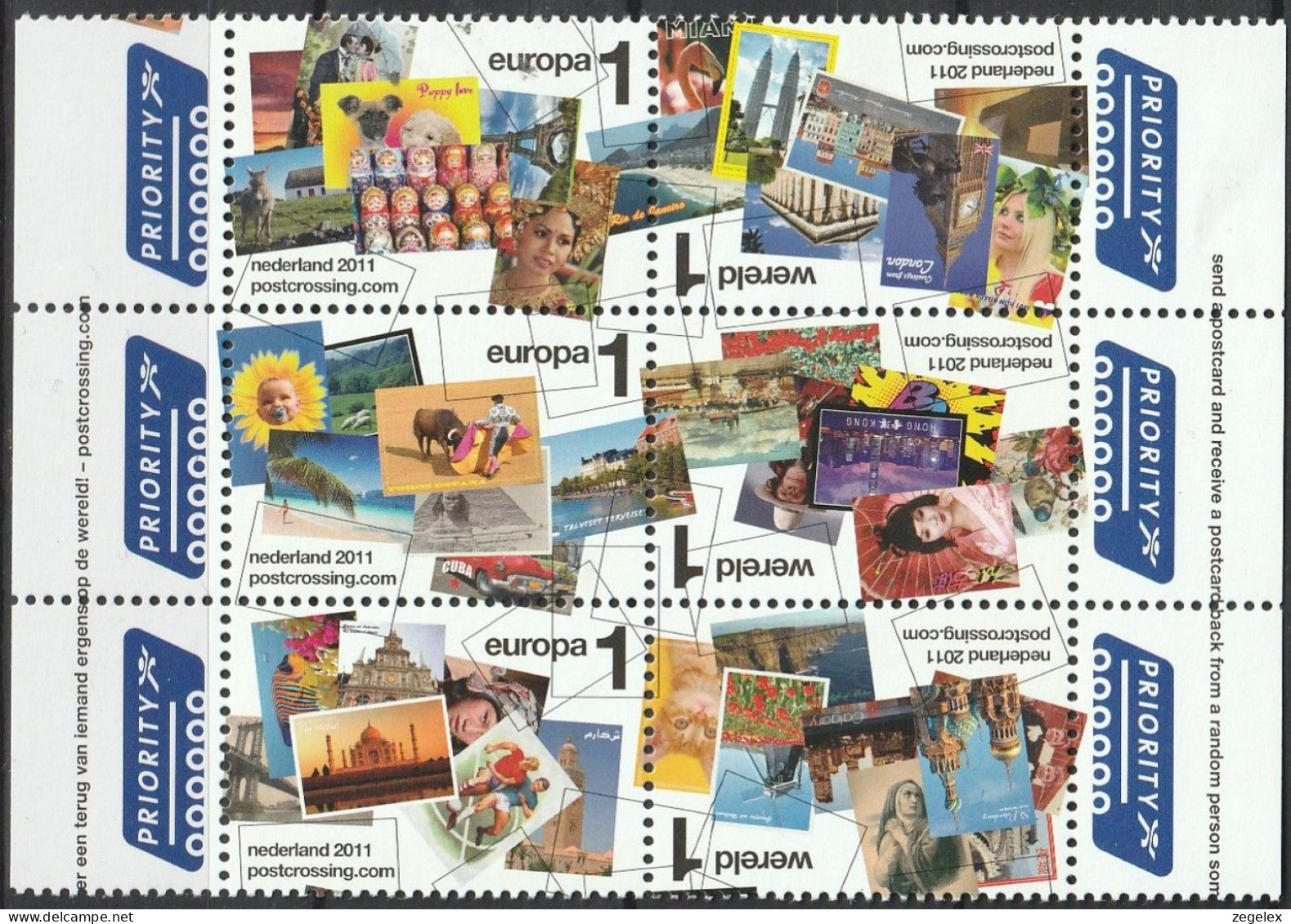 2011 Postcrossing.com  NVPH 2879  MNH/**/postfris - Unused Stamps