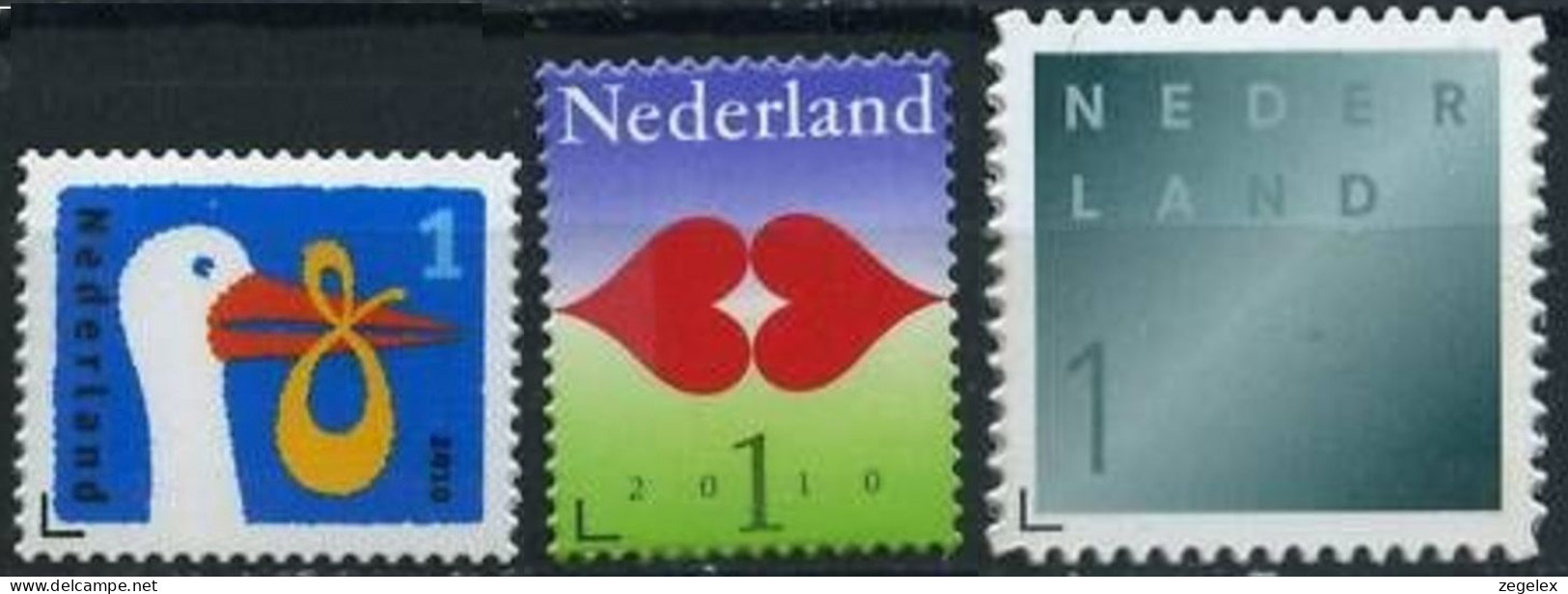 2010 Gelegenheidszegels NVPH 2744/2746 MNH/**/postfris - Unused Stamps