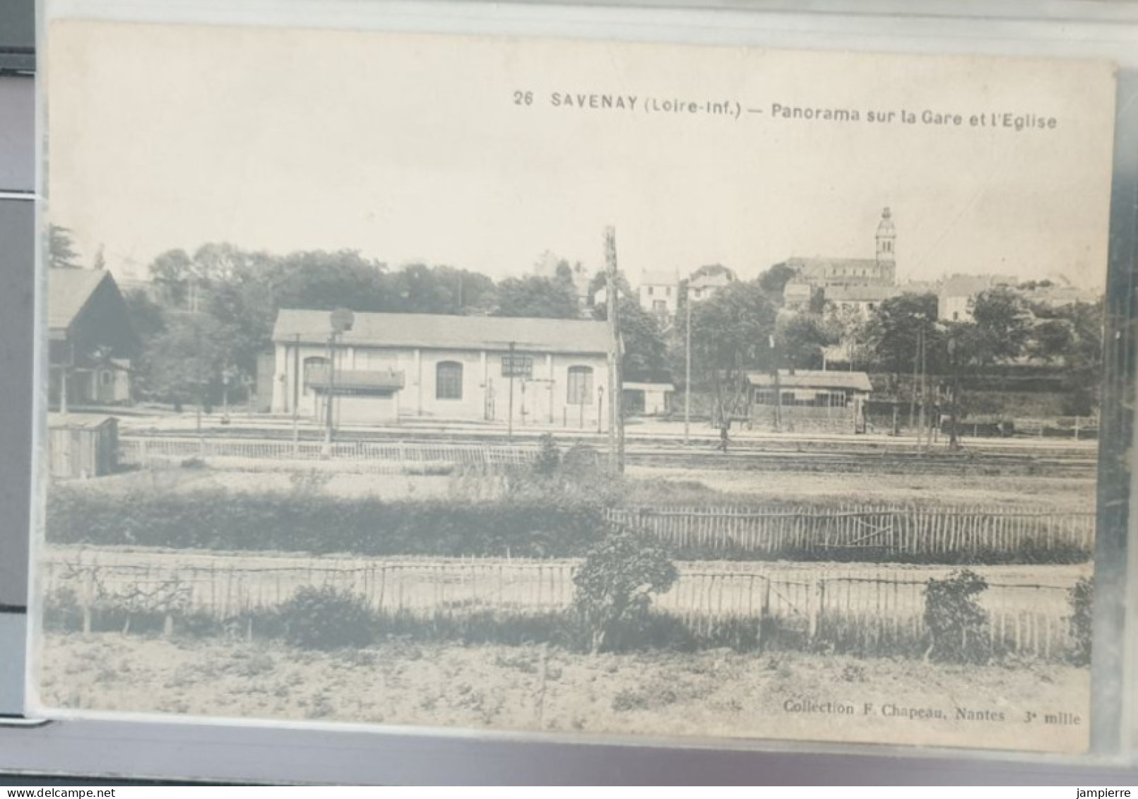 26 Savenay (Loire-Inf.) - Panorama Sur La Gare Et L'Eglise - Savenay