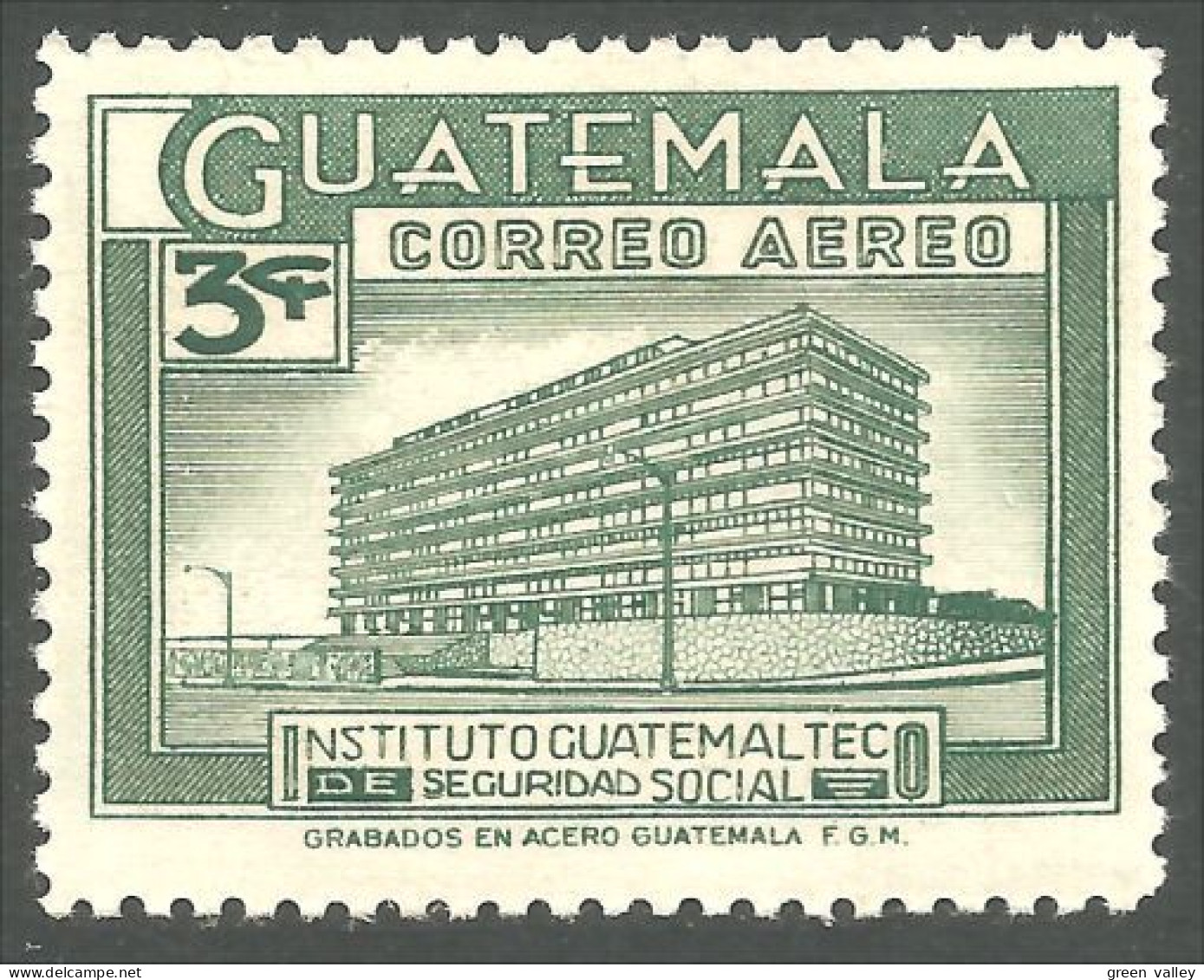 474 Guatemala 1964 Institut Securité Social Security Institute MNH ** Neuf SC (GUA-86) - Guatemala