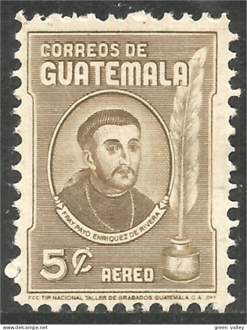 474 Guatemala 1946 Fray Payo Enriquez De Rivera MNH ** Neuf SC (GUA-73) - Guatemala