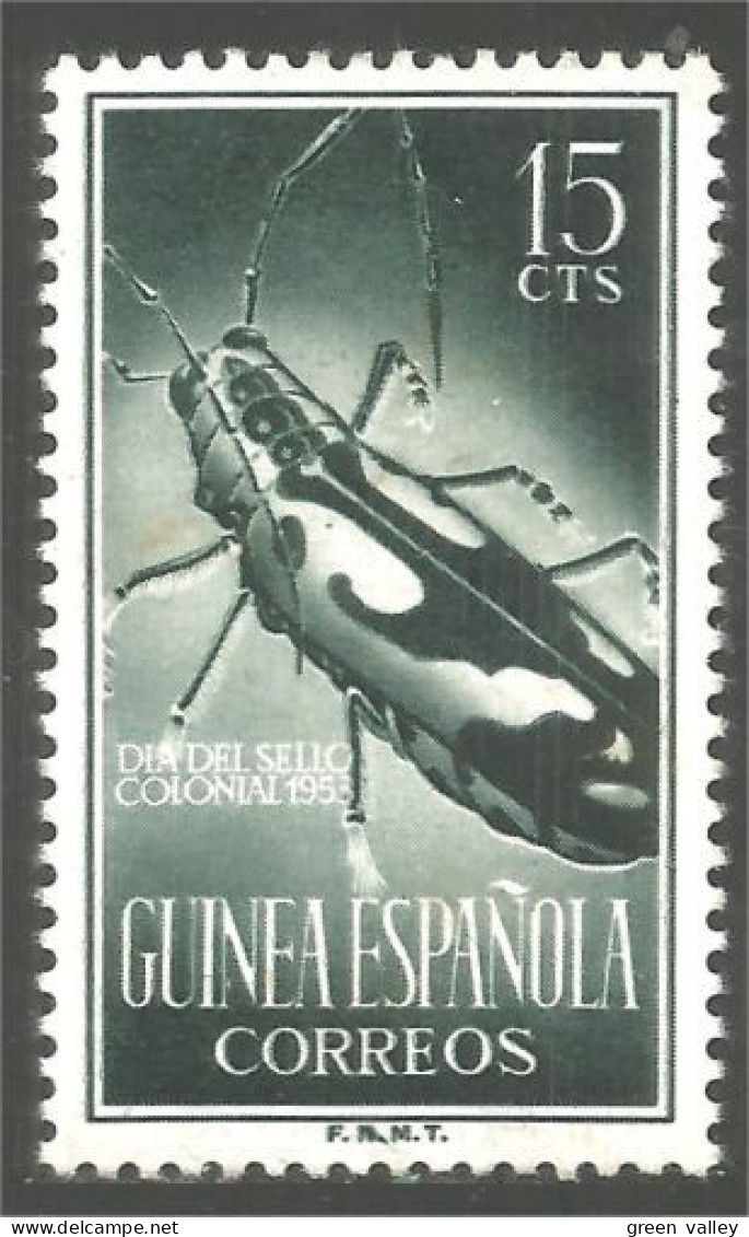 471 Guinea Espanola Insecte Insect Insekt MH * Neuf (GUS-20) - Guinea Espagnole