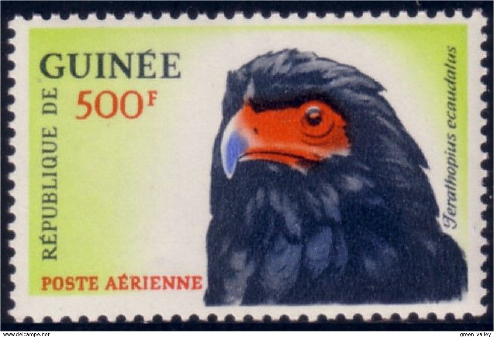 470 Guinee Aigle Bateleur Eagle Ader 500f MNH ** Neuf (GUF-97a) - Águilas & Aves De Presa