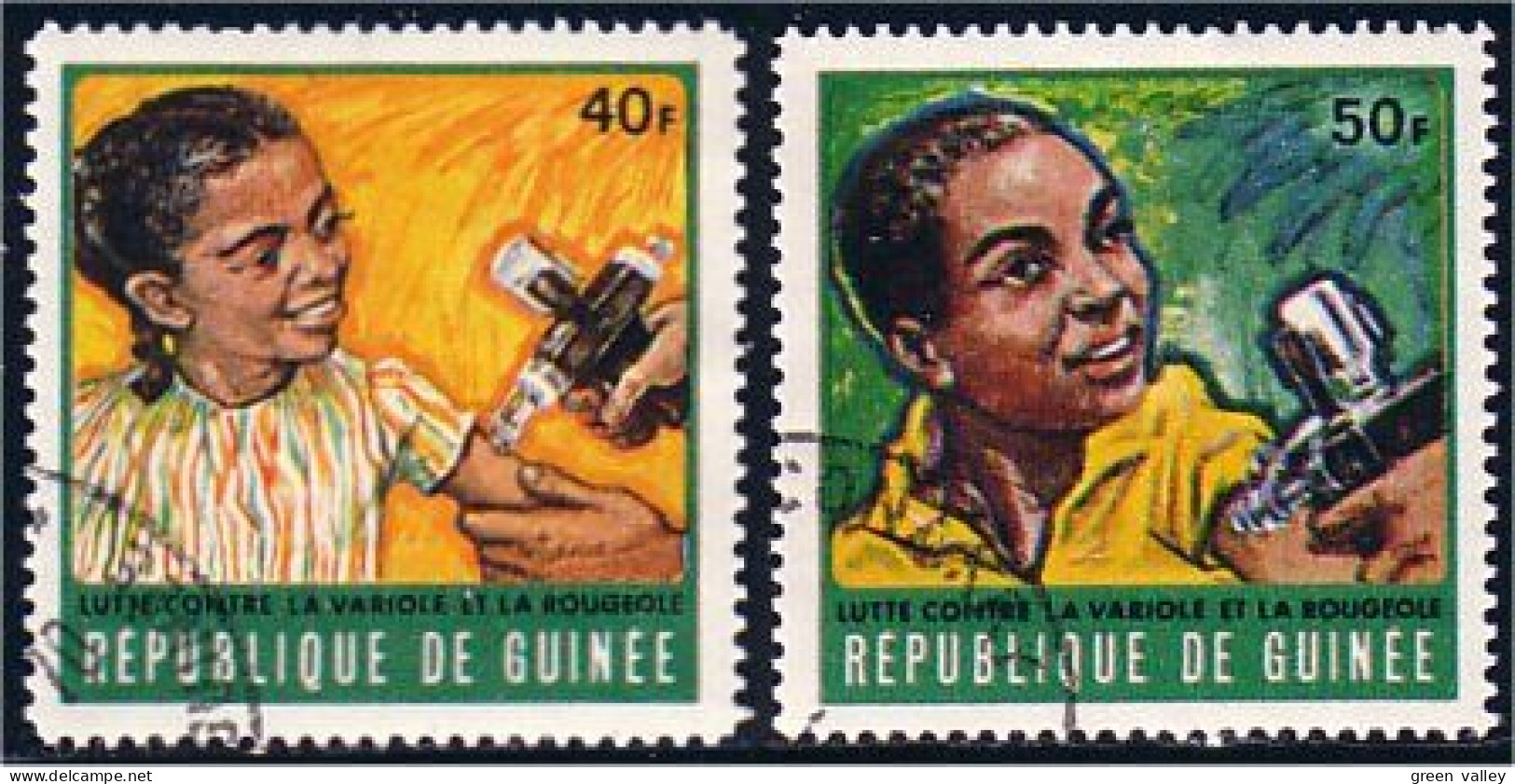 470 Guinee Vaccin Variole Rougeole (GUF-67) - Malattie