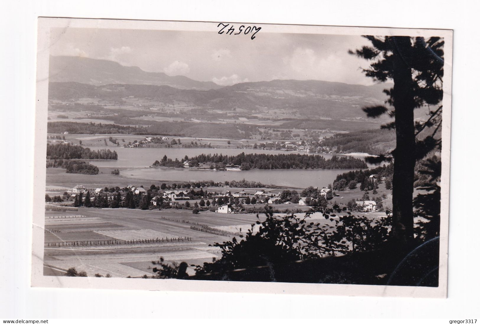 E5528) FAAK Am SEE - Kärnten - S/W FTO AK - Echte Fotografie - Faakersee-Orte