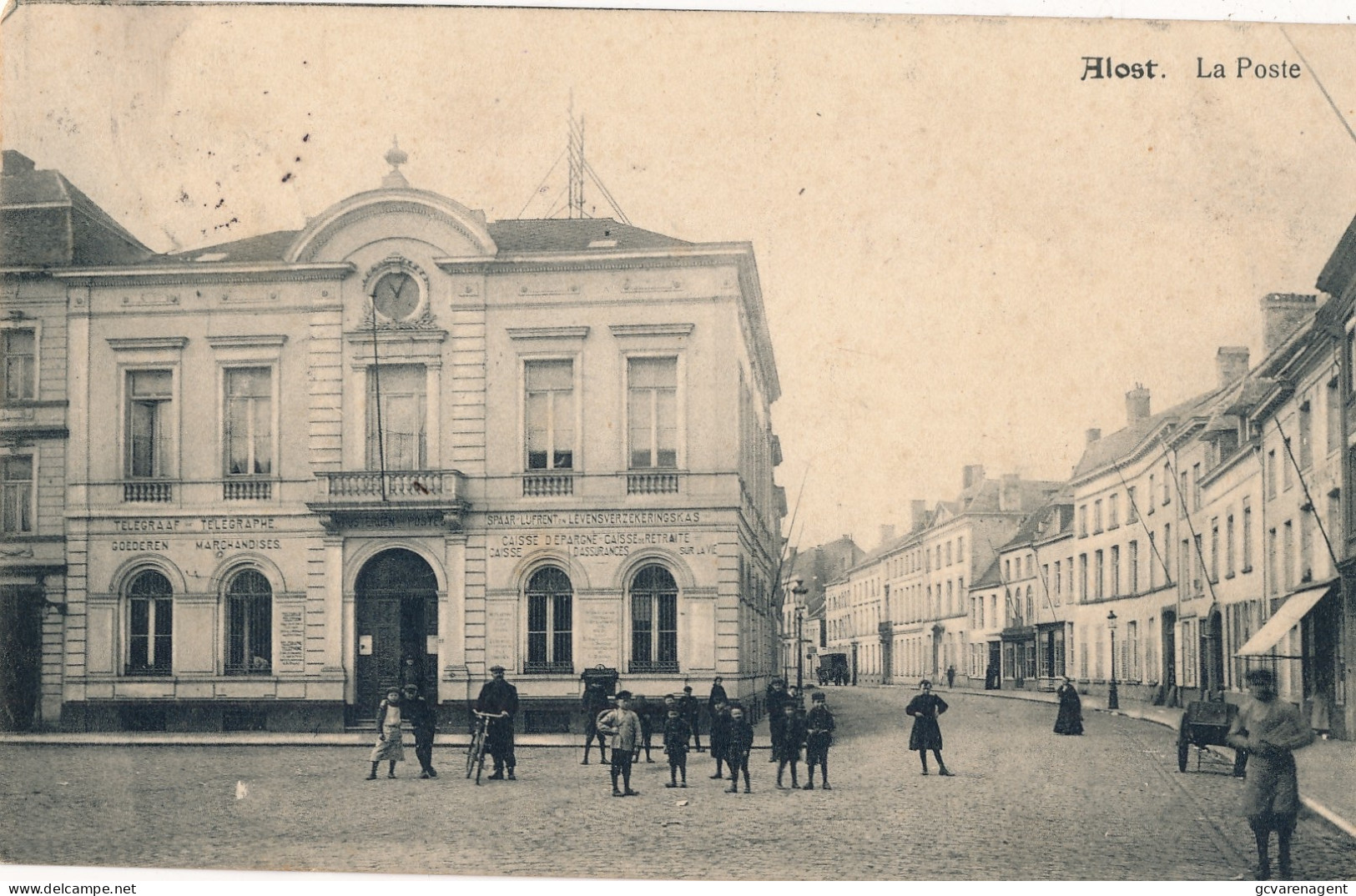 AALST  LA POSTE           2 SCANS - Aalst