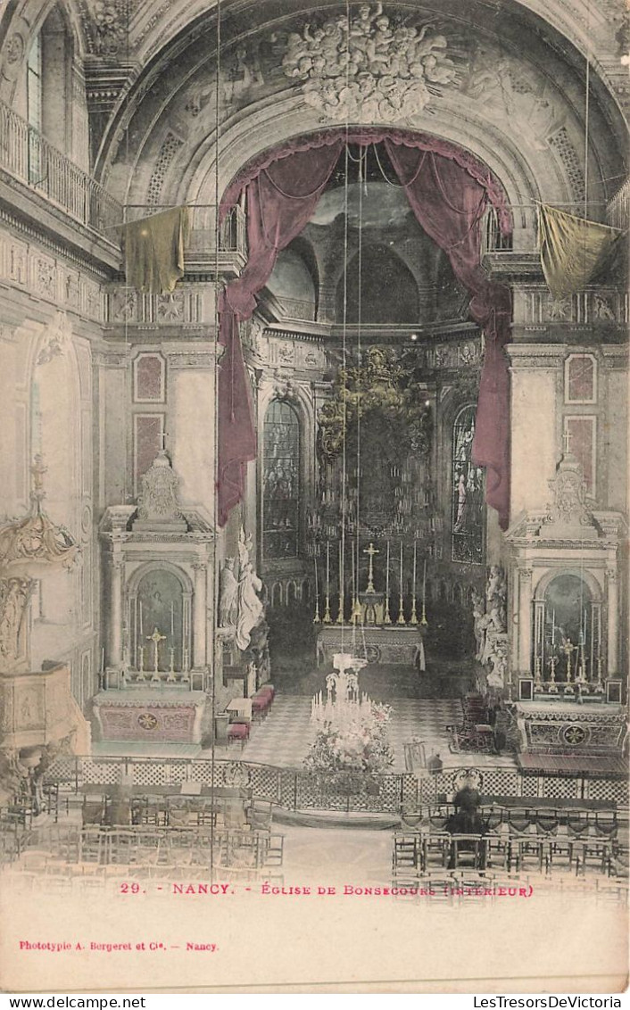 FRANCE - Nancy - Eglise De Bonsecours - Intérieur - Carte Postale Ancienne - Nancy