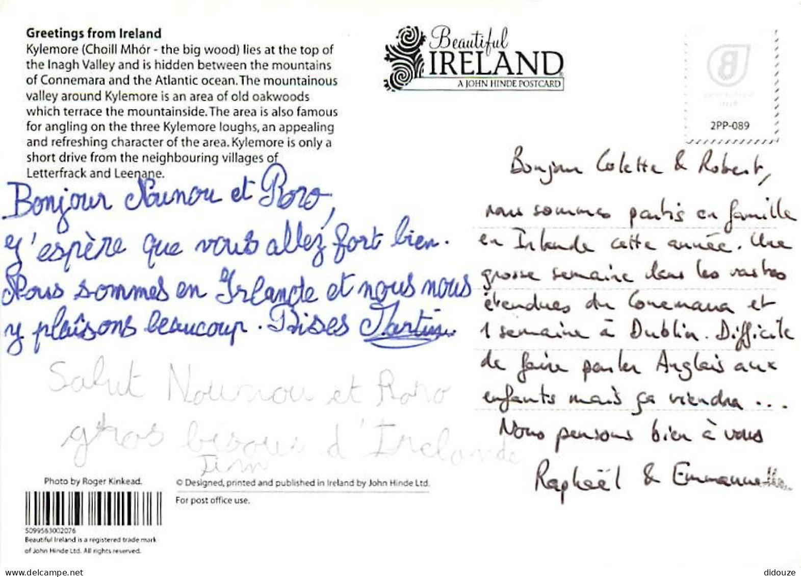 Irlande - Galway - Connemara - Kylemore - Chateaux - Ireland - CPM - Voir Scans Recto-Verso - Galway