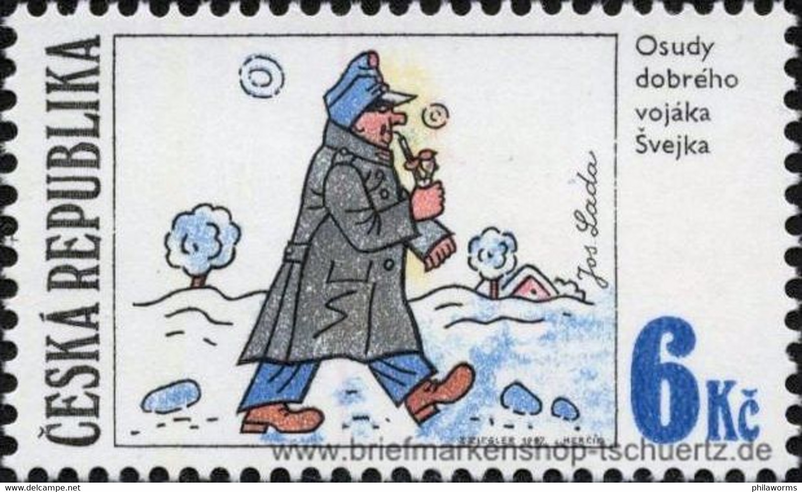 Tschechien 1997, Mi. 153-55 ** - Unused Stamps
