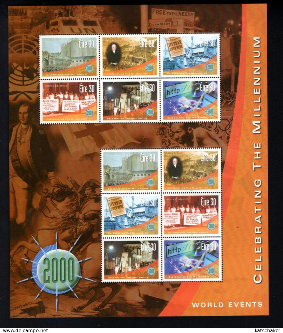 1985212732 2000 SCOTT 1218 (**) POSTFRIS MINT NEVER HINGED - MILLENNIUM - WORLD EVENTS - Nuovi