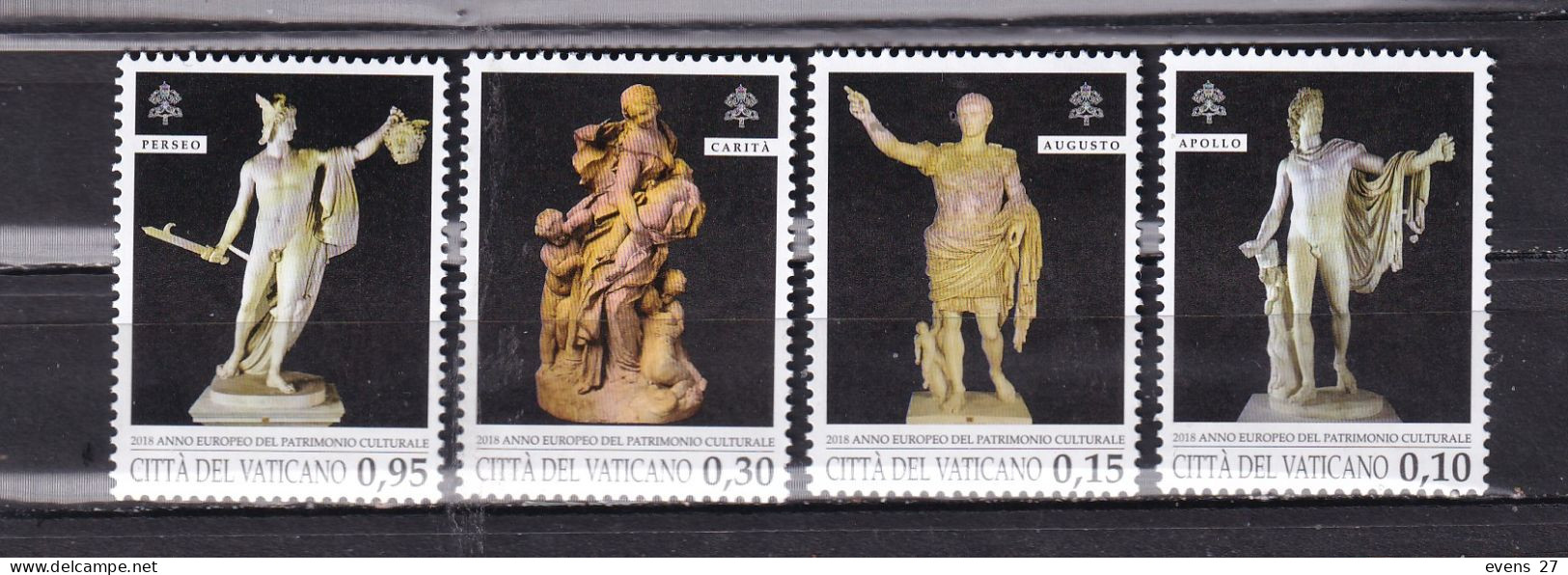 VATICAN-2018-RULERS-GODS-MNH - Nuovi