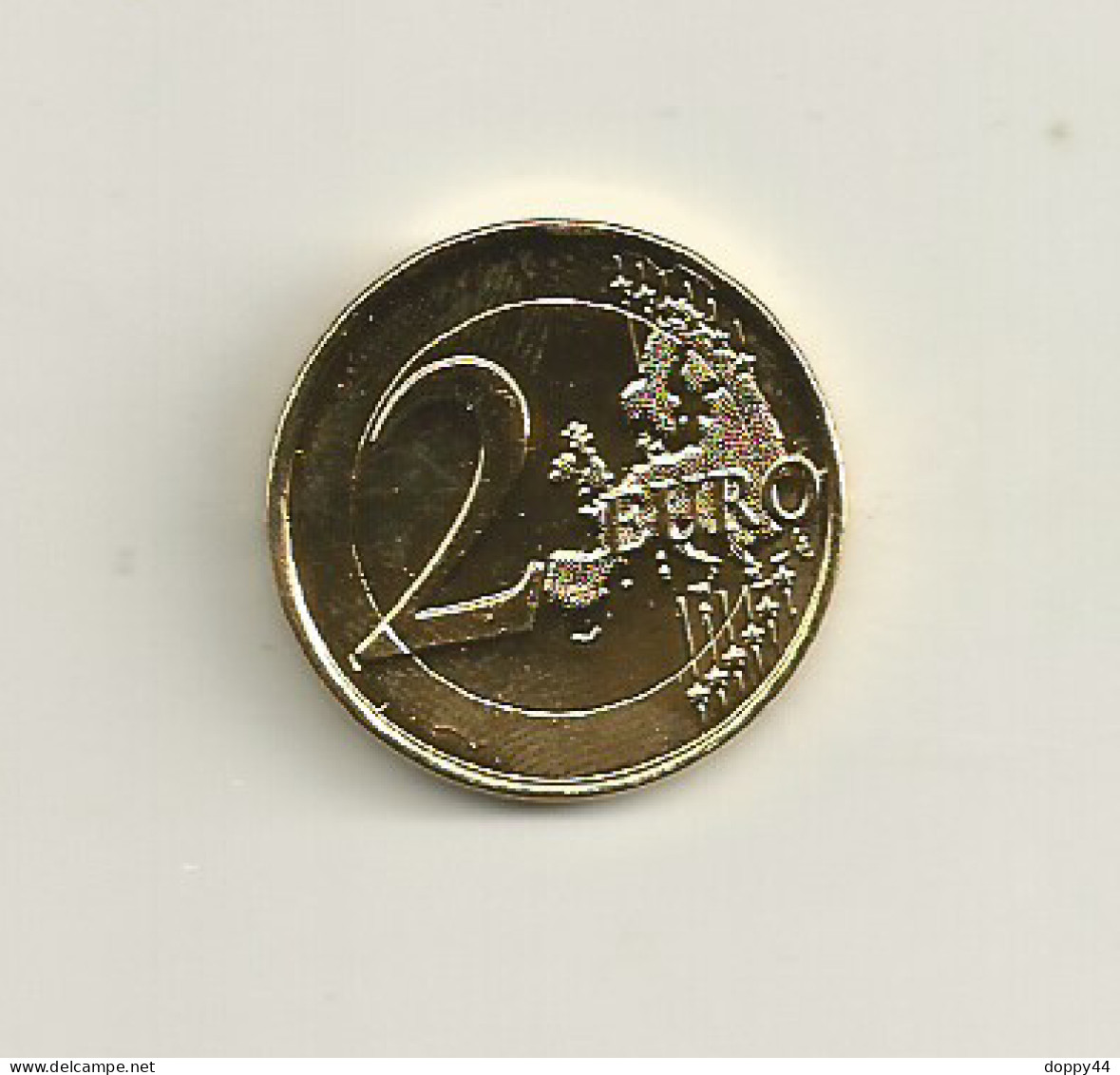 PIECE 2 EUROS ANDORRE DOREE OR FIN 24 CARATS  MILLESIME 2020. PIECE N'AYANT PAS CIRCULEE SUPERBE. - Andorra