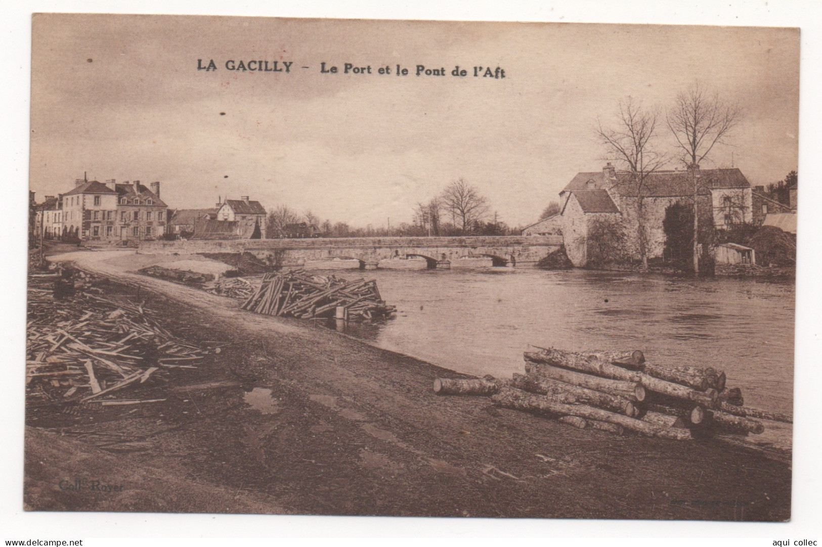 LA GACILLY  56  LE PORT ET LE PONT DE L'AFT - La Gacilly