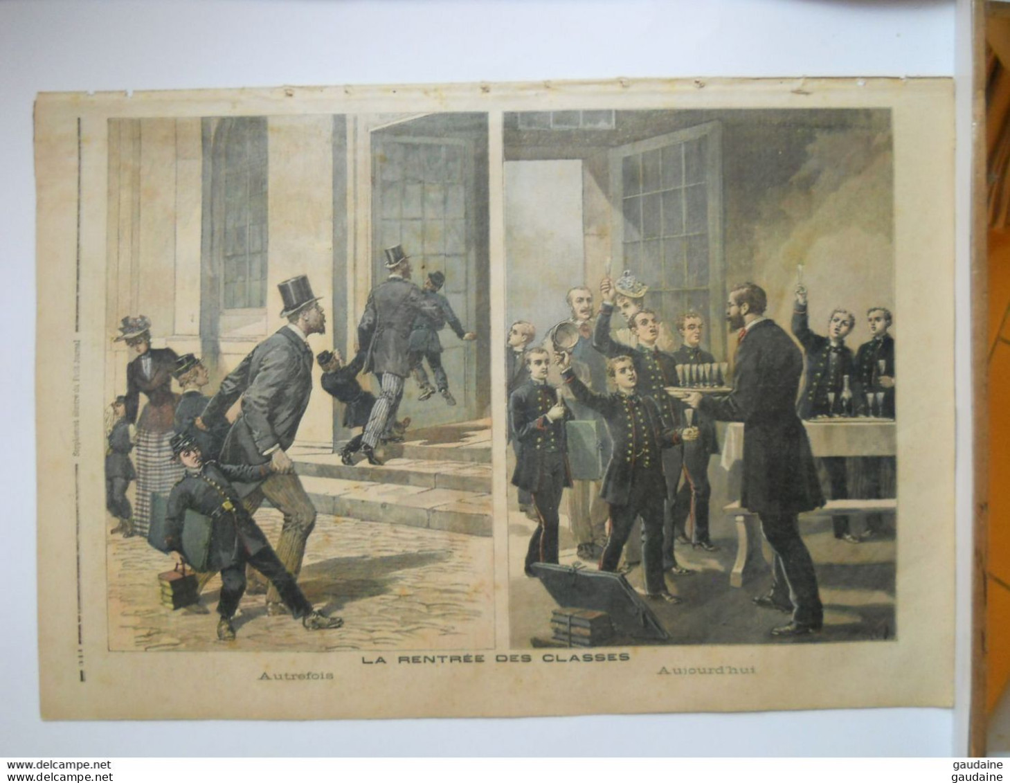 Le Petit Journal N°100 – 22 Octobre 1892 - Ernest RENAN - Rentrée Des Classes - ECOLES - Le Petit Journal