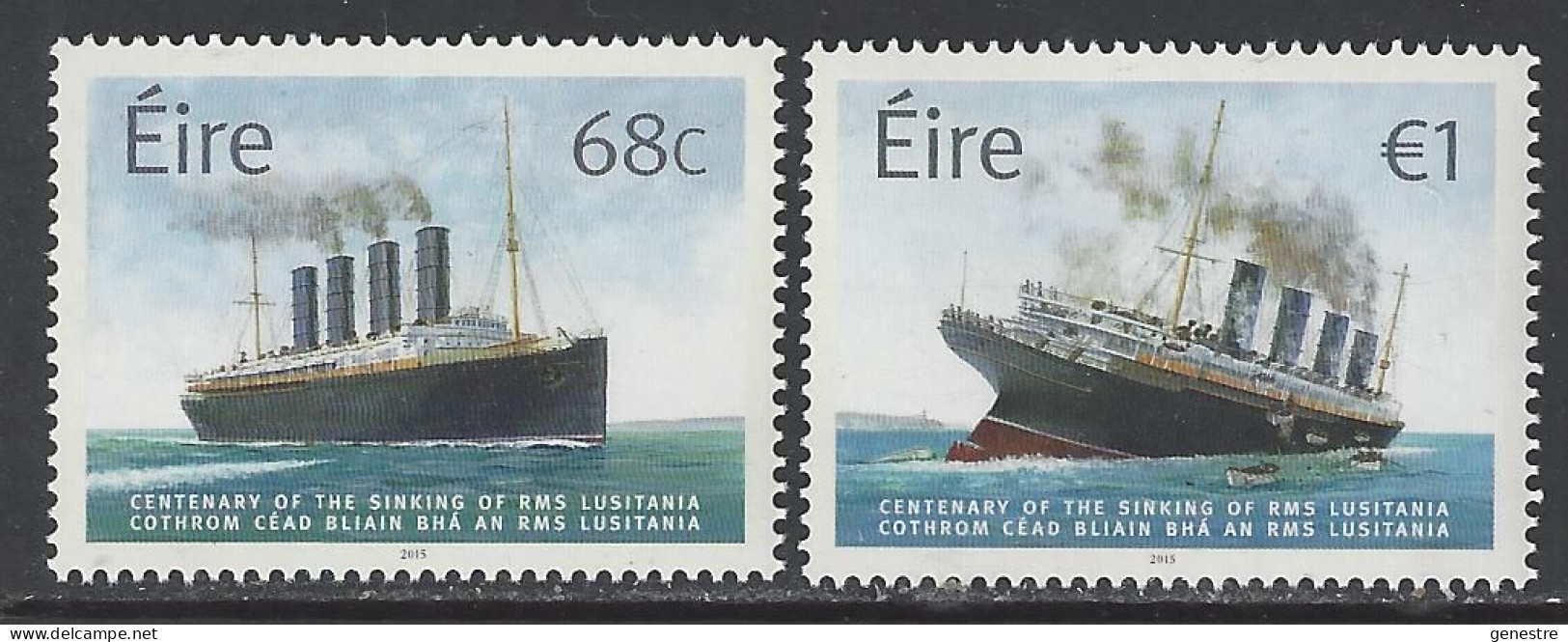 Irlande / Eire 2015 - "Lusitania" ** (MNH) - Ungebraucht