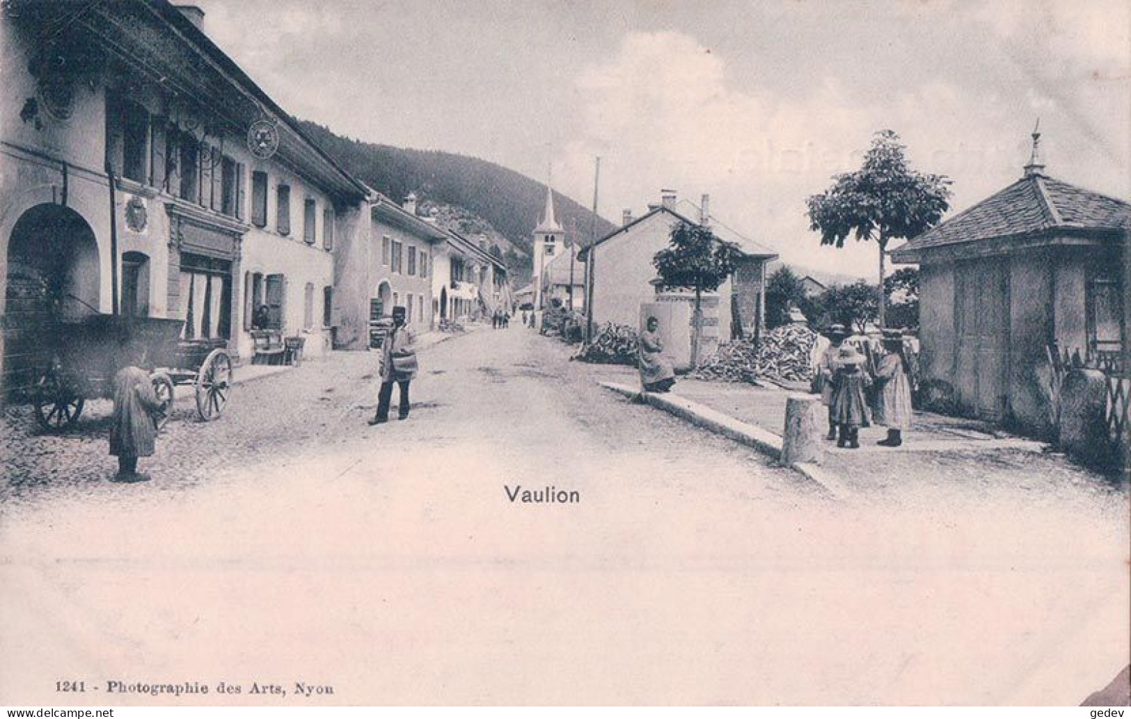 Vaulion VD, Poids Public, Rue Animée (1241) - Vaulion