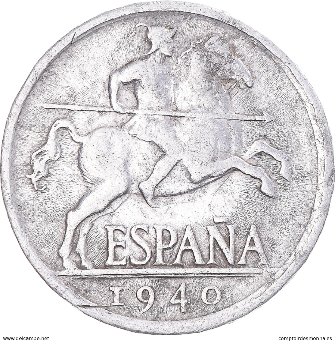 Monnaie, Espagne, 5 Centimos, 1940 - 5 Céntimos