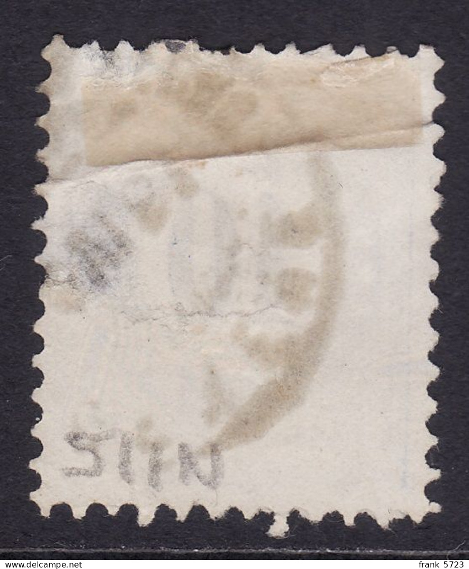 Schweiz: Abart Portomarke ZNr. 5IIN.2.04 (5. Stern Rechts Ausgebrochen) Gestempelt - Postage Due