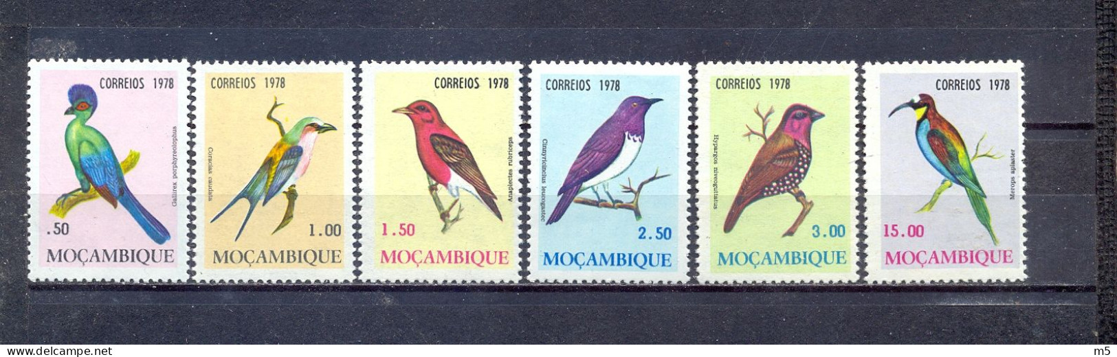 MOZAMBIQUE - MNH - BIRDS -  MI.NO.648/53 - CV = 8 € - Mozambique