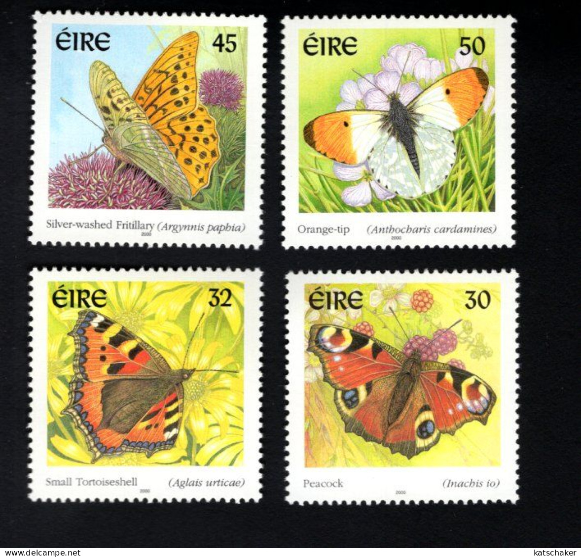 1985217175 2000 SCOTT 1262 1265 (**) POSTFRIS MINT NEVER HINGED - FAUNA - BUTTERFLIES - Nuovi