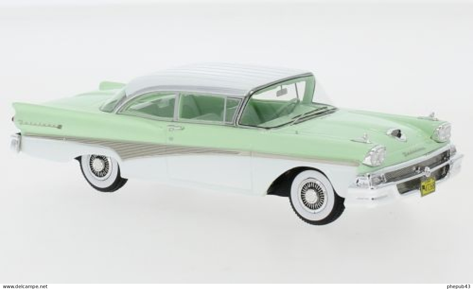 Ford Fairlane 500 Hardtop - 1958 - Light Green/White - Neo - Altri & Non Classificati