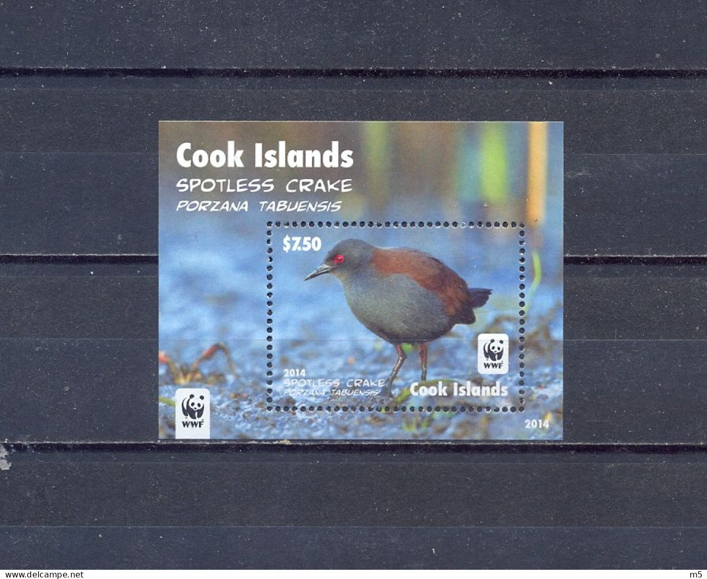 COOK ISLANDS - MNH - WWF - BIRDS -  MI.NO.BL248 - CV = 13 € - Cookeilanden