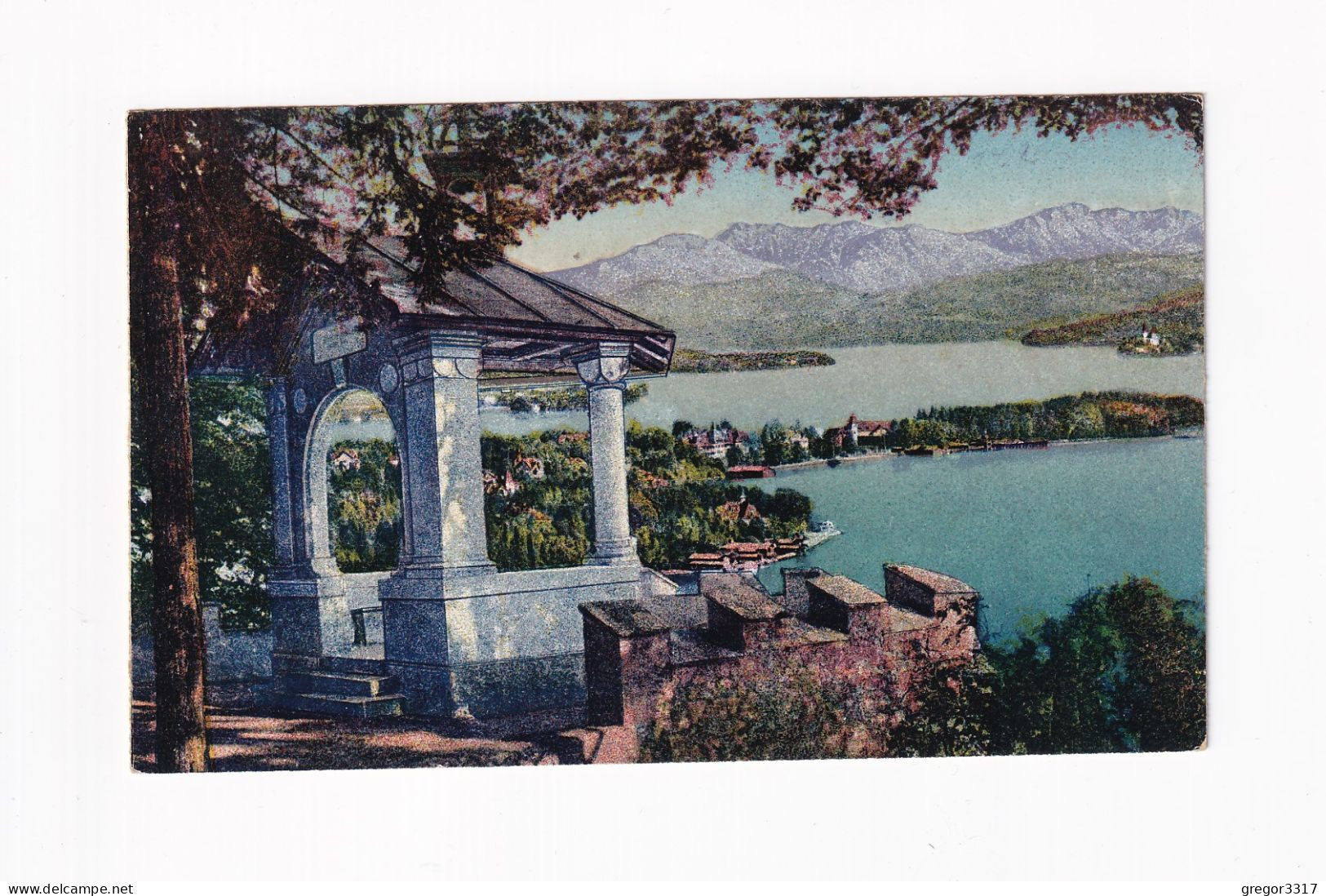 E5542) PÖRTSCHACH Am Wörthersee - Blick V. Gloriette 1922 - Pörtschach