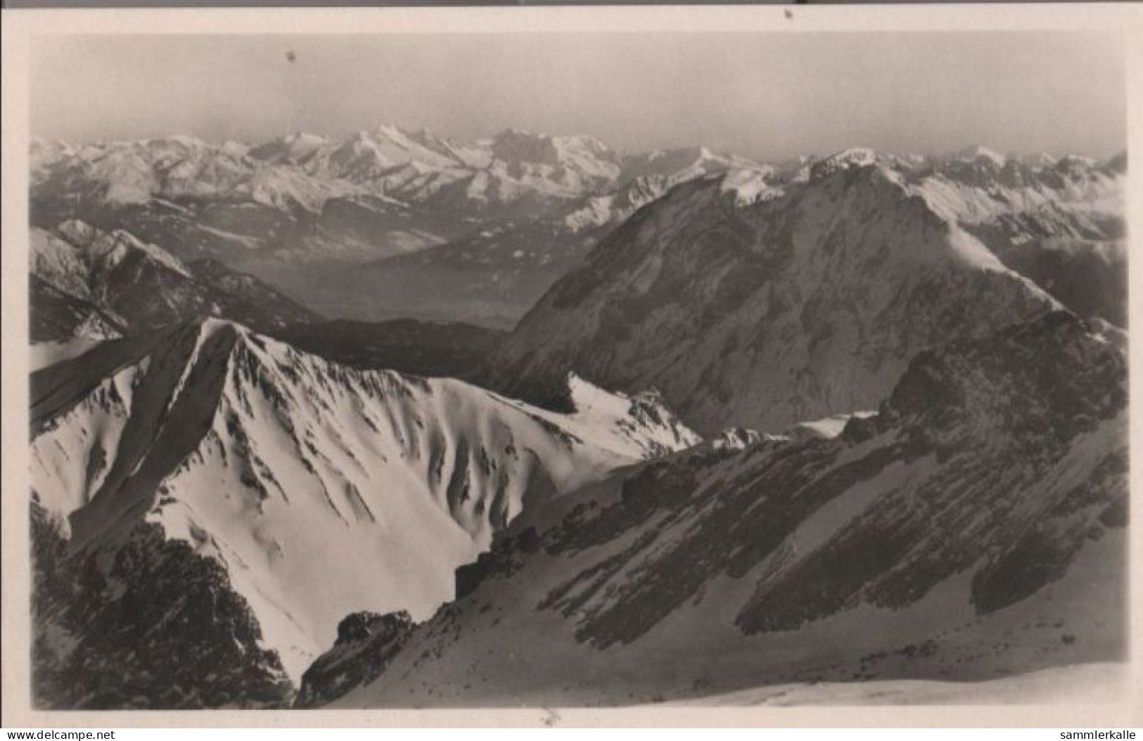 61264 - Zugspitzbahn - Blick Vom Schneefernerhaus - Ca. 1955 - Zugspitze