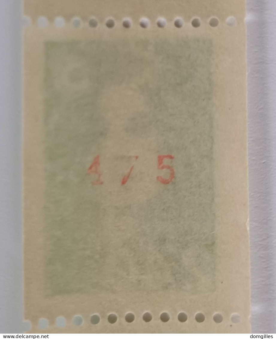 Roulette Marianne Du Bicentenaire 2,4 Vert ( YT R94**) - Bande De 19 - Coil Stamps