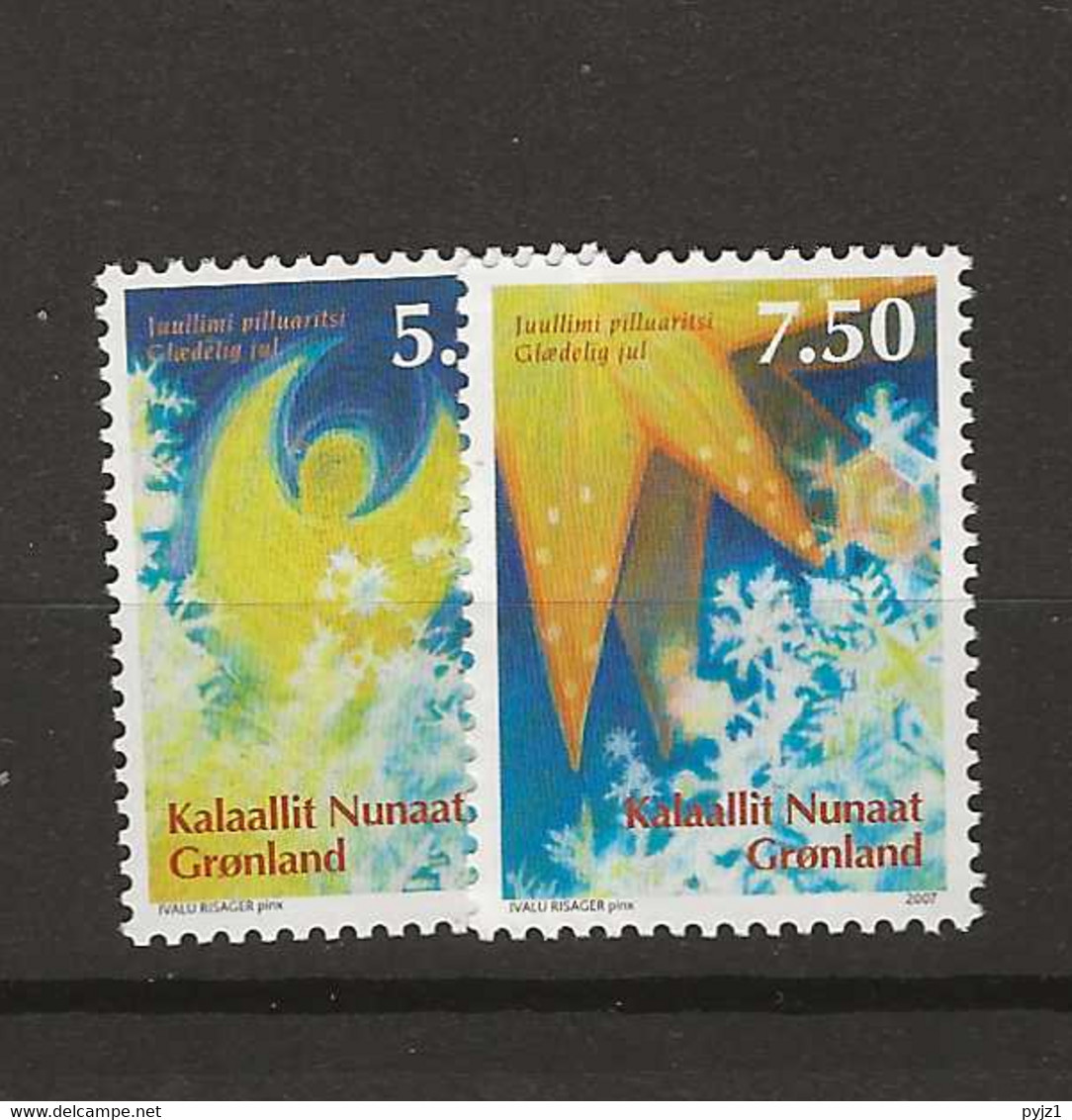 2007 MNH  Greenland, MI 498-99 Postfris** - Neufs