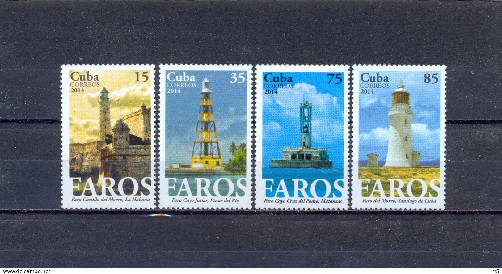 CUBA - MNH - LIGHTHOUSES -  MI.NO.5844/7 - CV = 4,2 € - Neufs