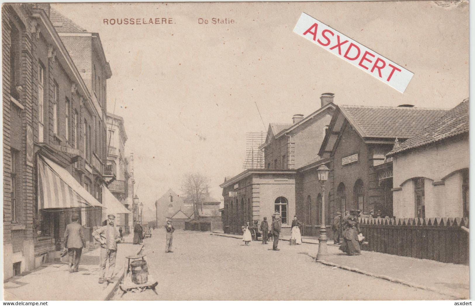 Roeselare / Roulers - De Statie  1915 - Roeselare