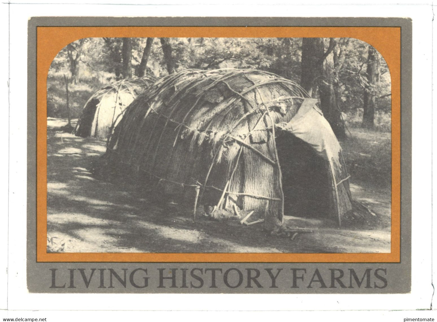 IOWAY SITE NAHACHE LIVING HISTORY FARMS TIMBRE ALFRED V. VERVILLE AVIATION PIONEER 1985 - Iowa City