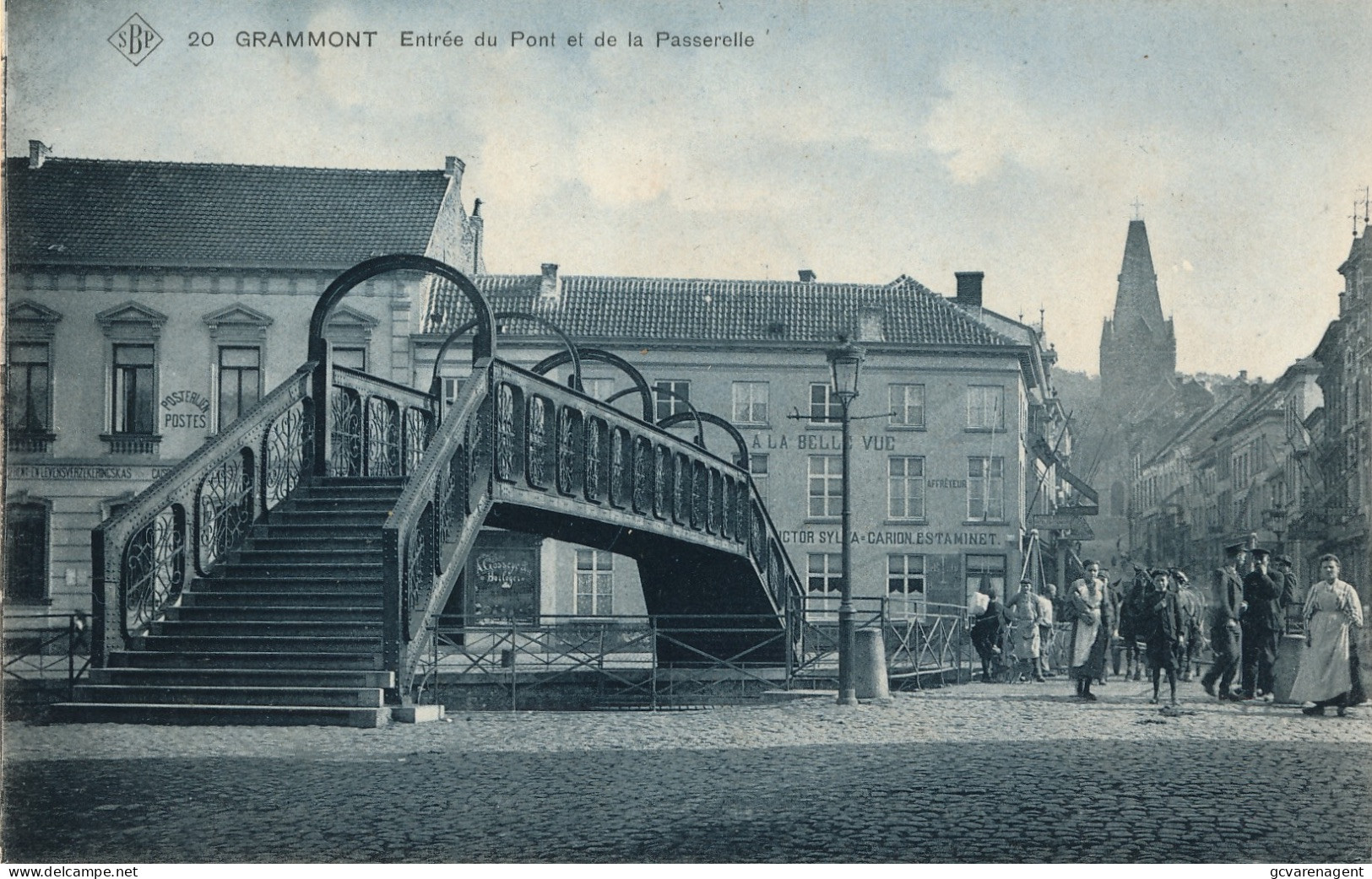 GERAARDSBERGEN     ENTREE DU PONT ET DE LA PASSERELLE       !!! SBP !!!     ZIE SANS - Geraardsbergen