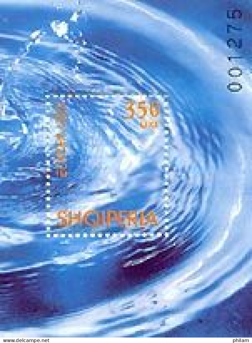 ALBANIE 2001 - Europa - L'eau, Source De Vie - BF - 2001