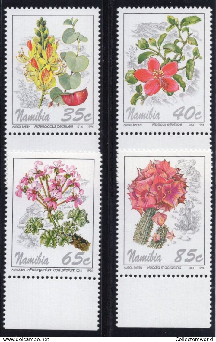 Namibia Serie 4v 1994 Flowers Flora MNH - Namibie (1990- ...)