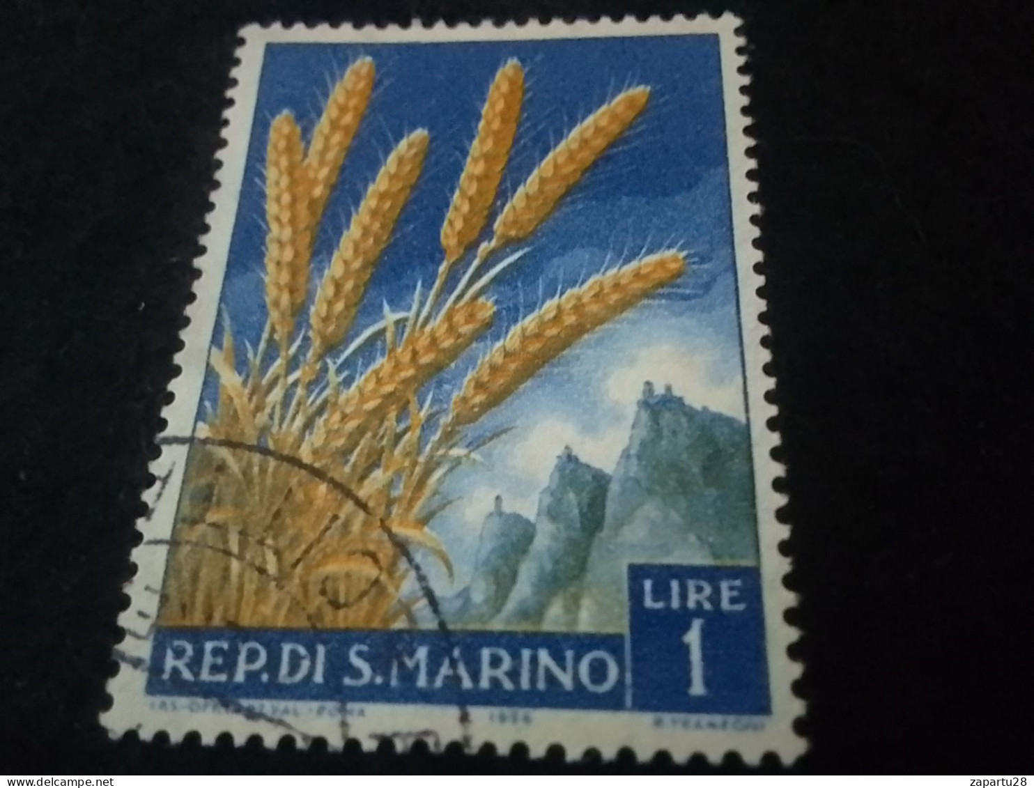 SAN MARİNO -1960-80     1    LİRE   DAMGALI - Used Stamps