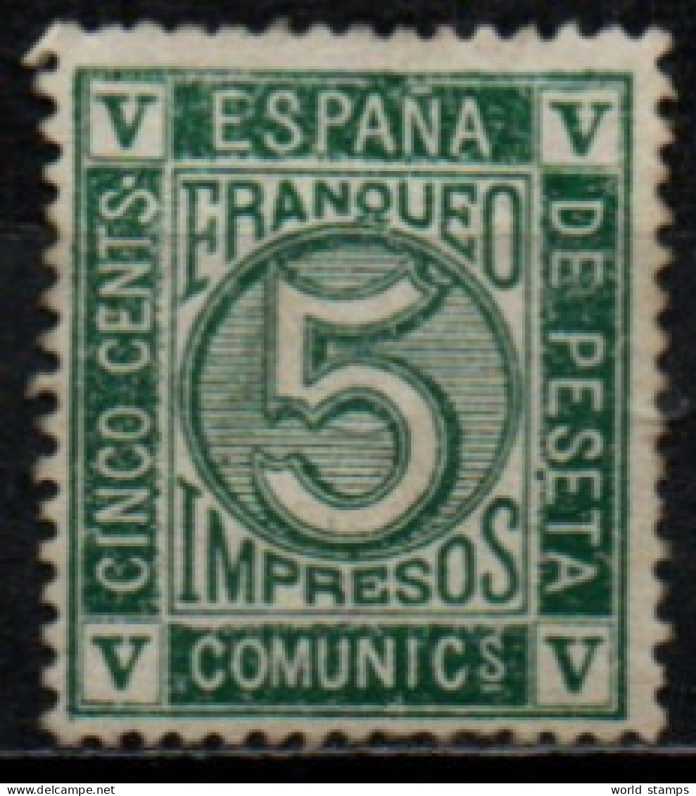 ESPAGNE 1867 SANS GOMME - Unused Stamps