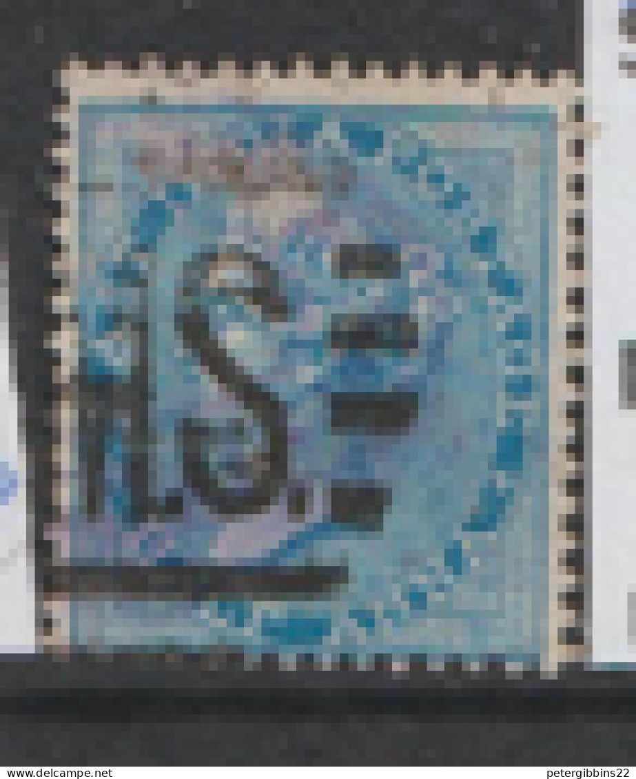 India  1865 SG  54  1/2a  Blue  Die  1  Fine Used - 1854 Compañia Británica De Las Indias