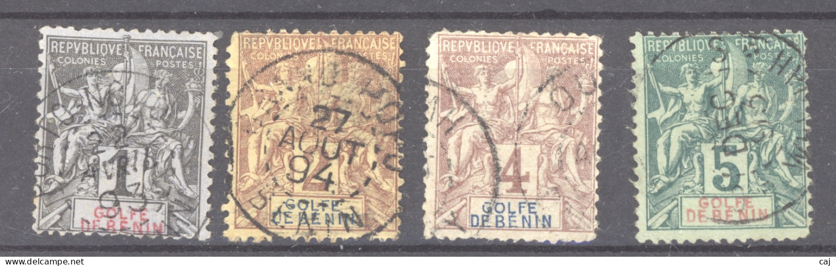 Bénin  :  Yv  20-23  (o)    ,   N2 - Used Stamps