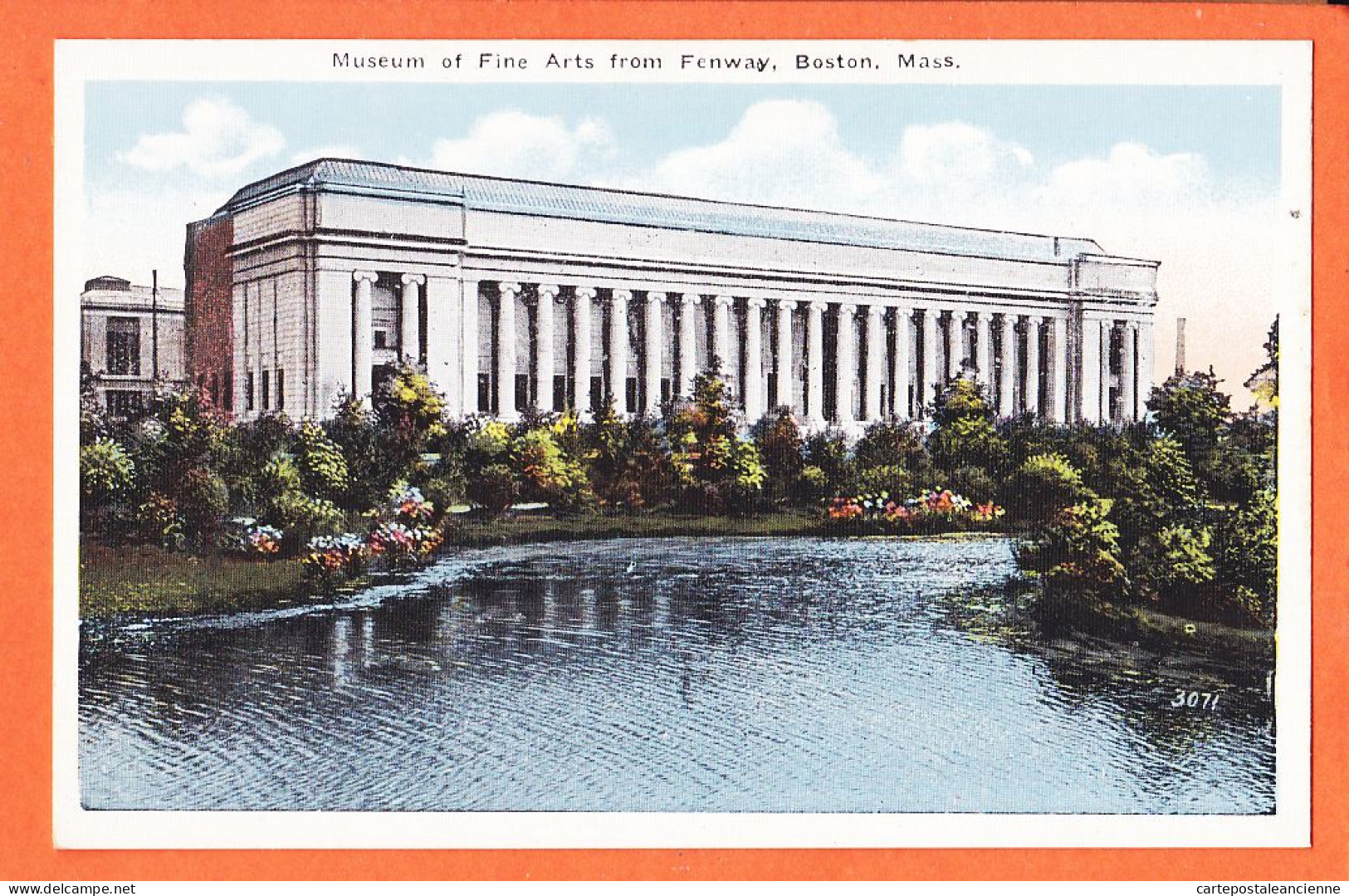 12317 / ⭐ BOSTON Massachusetts Museum Of Fine Arts From FENWAY 1910s Published ABRAMS Roxbury Mass 942 - Boston