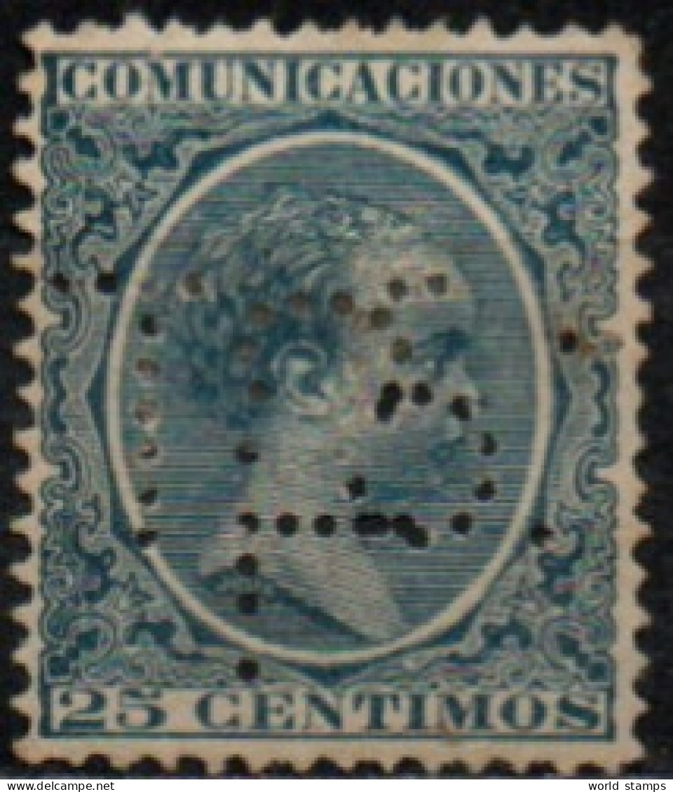 ESPAGNE 1889-99 TELEGRAPHE - Télégraphe