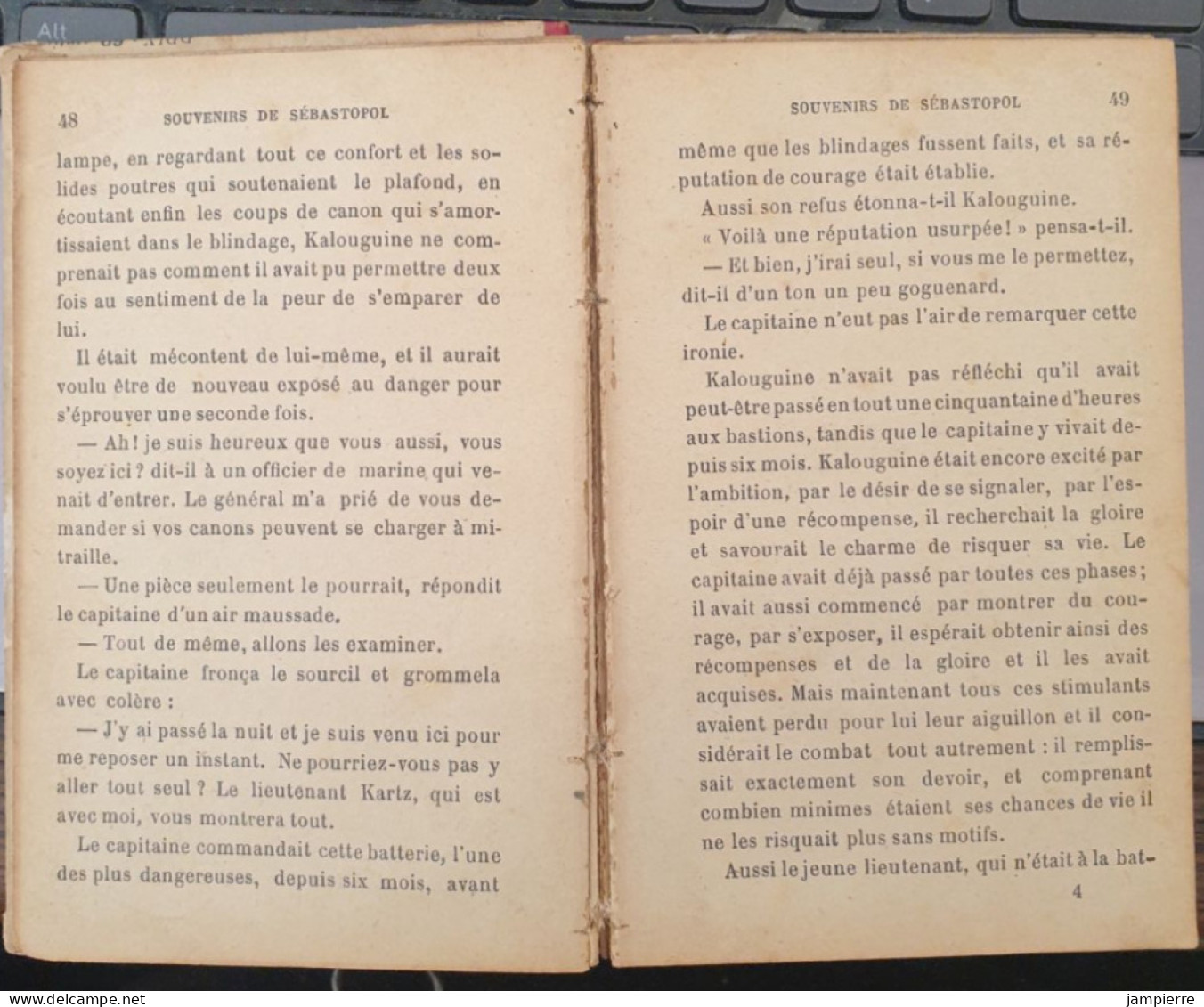 Sébastopol En Mai Et Août 1855 - Comte Léon Tolstoi - Souvenirs - Edition Flammarion, Circa 1900 - 1801-1900