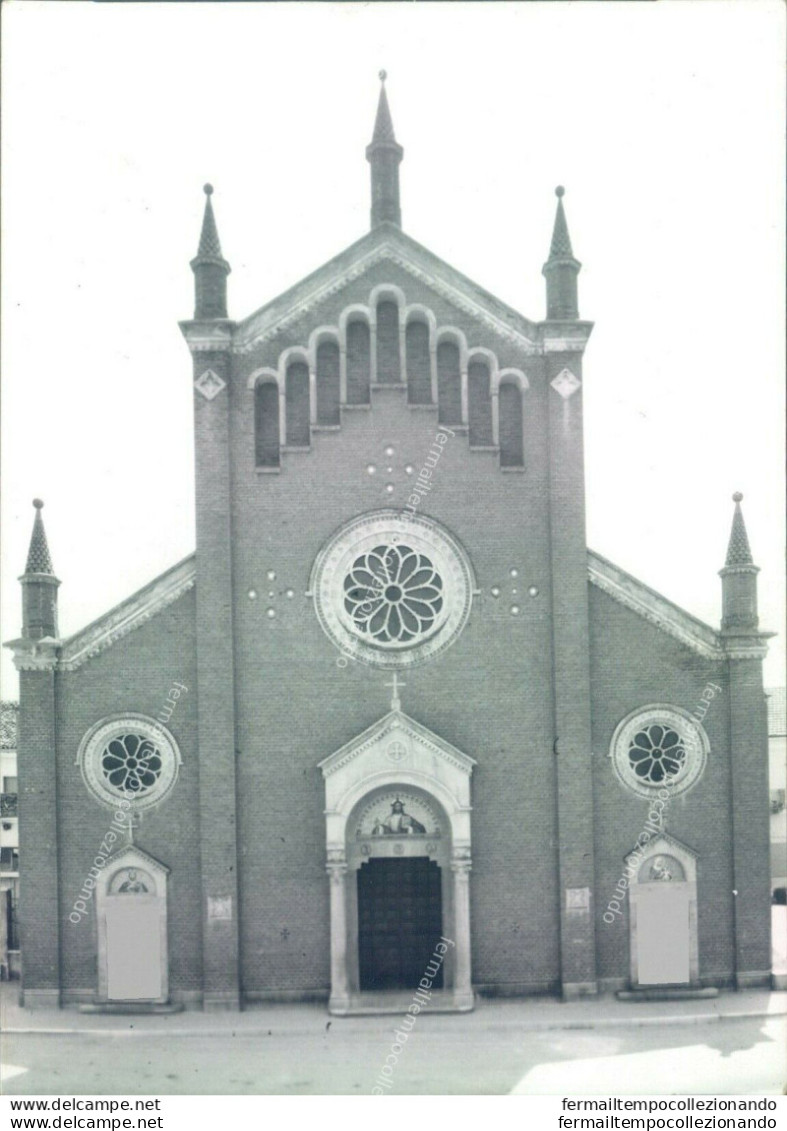 N619  Bozza Fotografica Senna Lodigiana Chiesa Provincia Di Lodi - Lodi