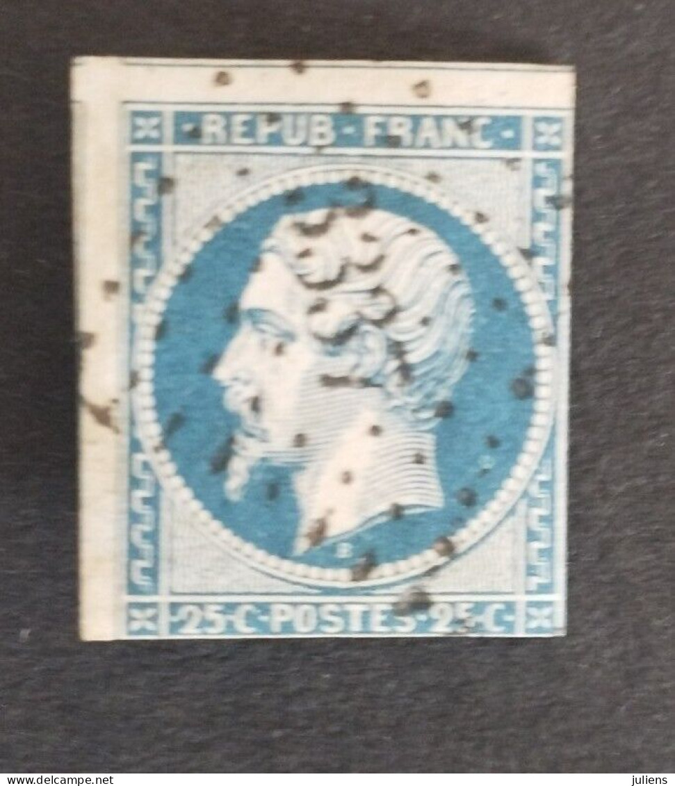 STAMP TIMBRE FRANCE NAPOLEON 10 REPUB OBL + 3 VOISIN ULTRA RARE COTE ++++ - 1852 Louis-Napoleon