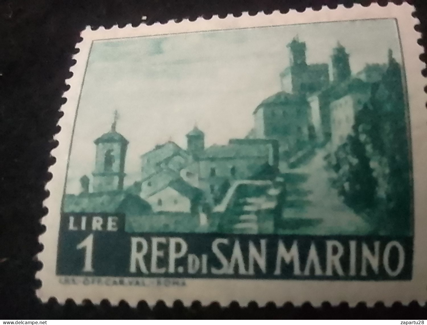 SAN MARİNO -1960-80     1    LİRE   DAMGASIZ - Unused Stamps